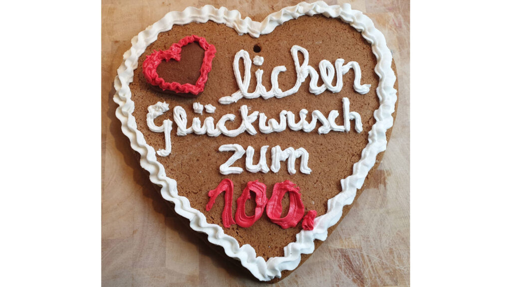 100.er  Geburtstag