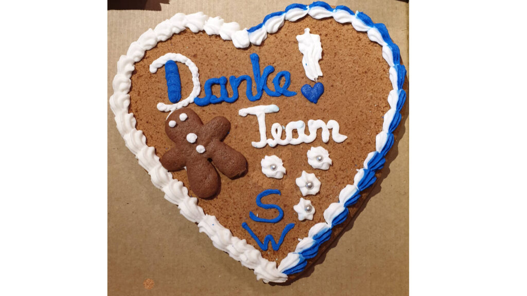 Danke liebe Mitarbeiter